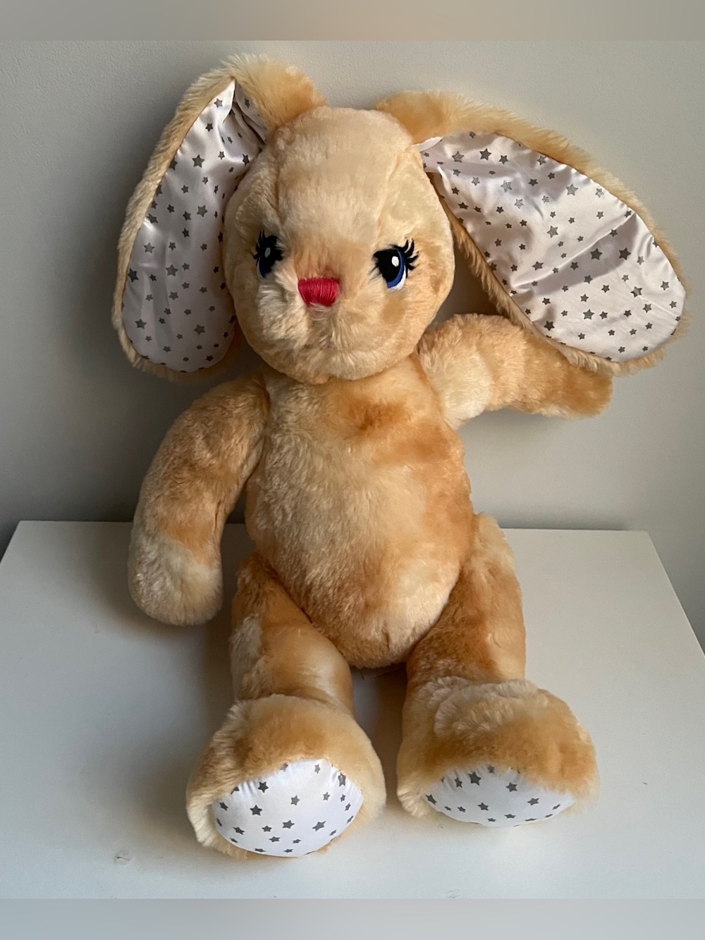 Build-A-Bear Mindy More Moves Plush Bunny Moveable Joints Tan